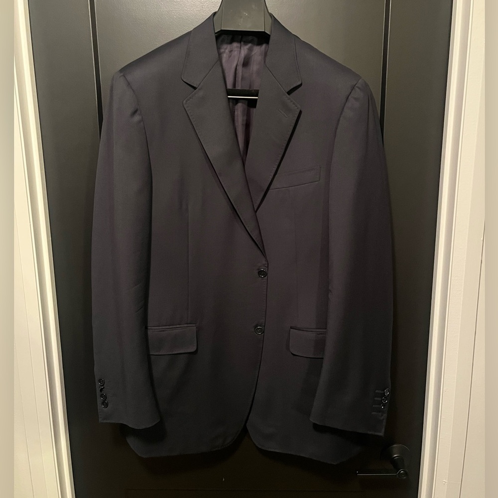Canali Navy Blazer 44L